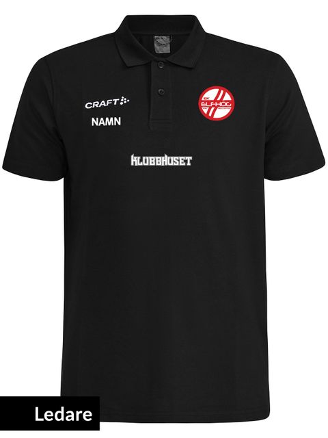 Craft Piké Progress 2.0, Black (IBK Elfhög)